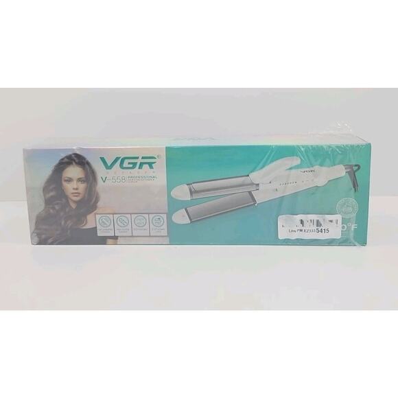 VGR Dual Voltage(100~250V) Travel Flat Iron with European Plug Adapter - Picture 3 of 4